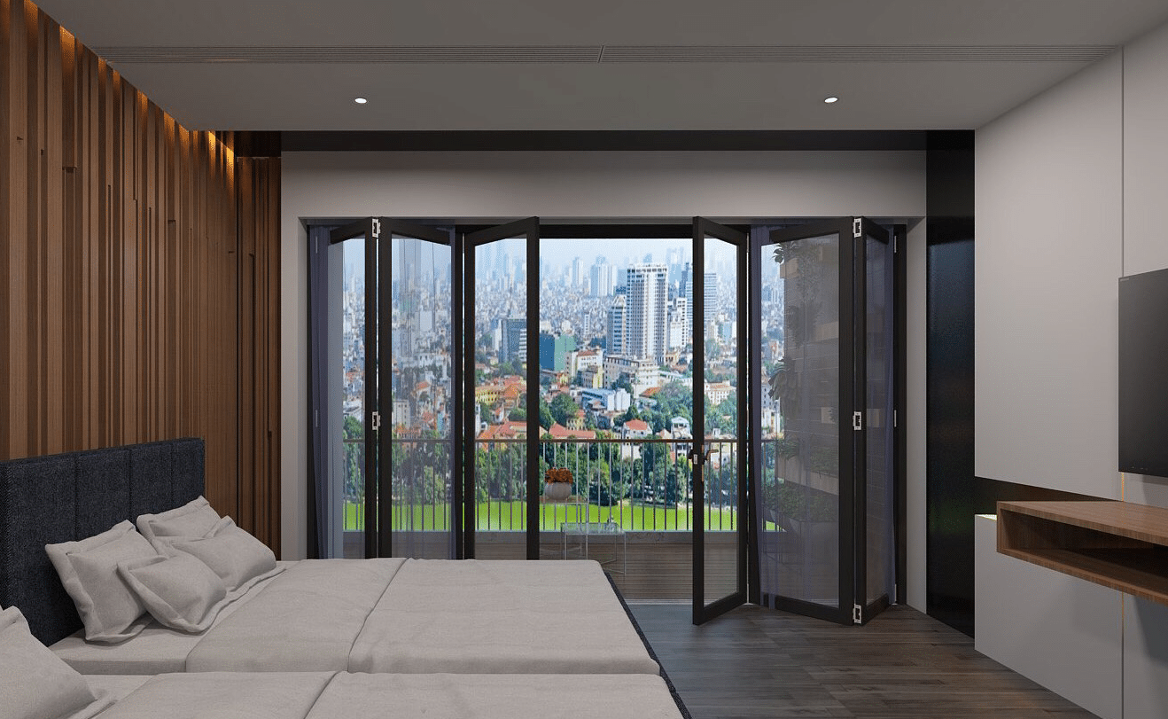 CỬA ĐI XẾP TRƯỢT - Image 2